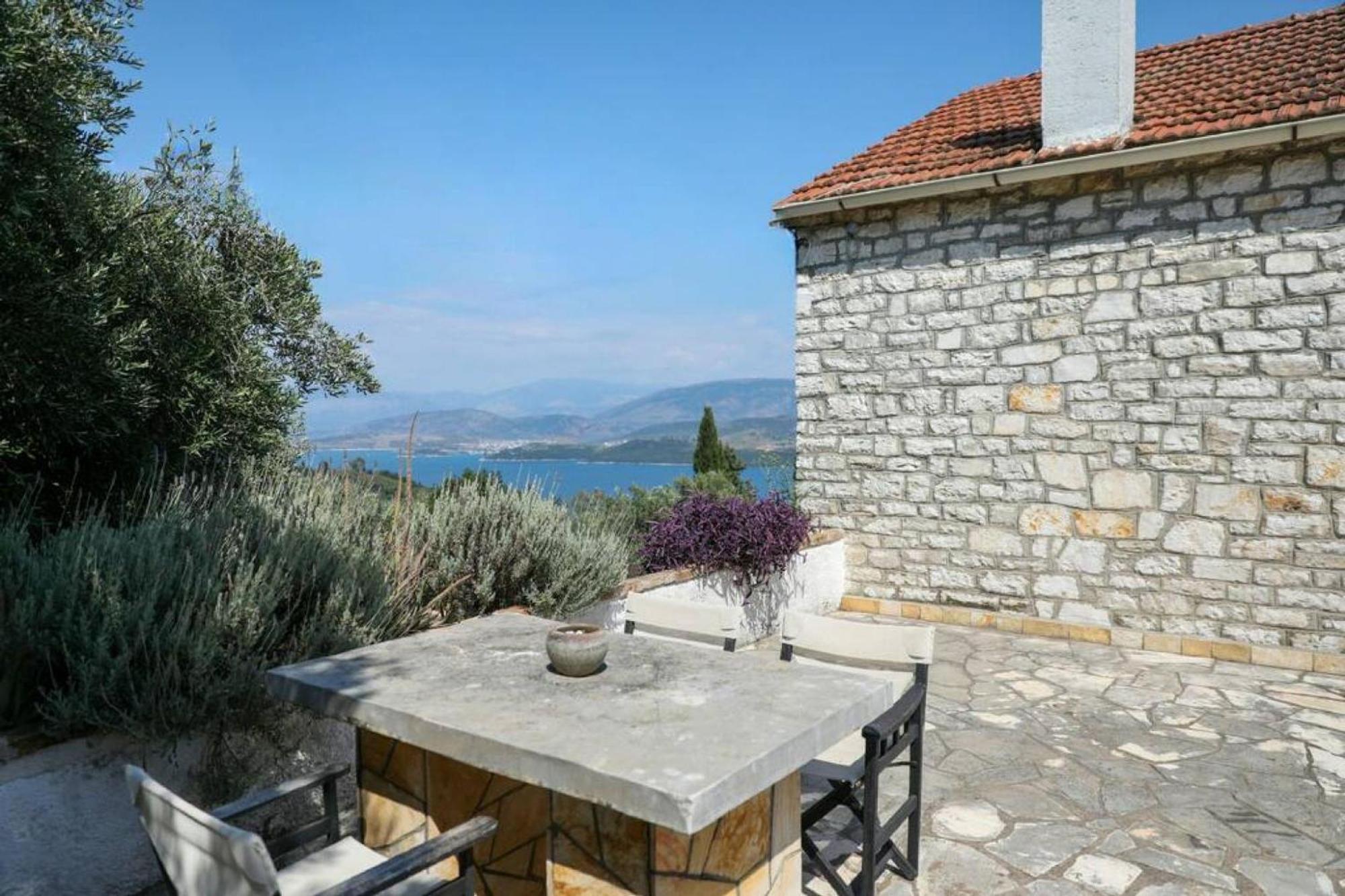 Sinies Stone Cottage - Ne Corfu Agnítsini Exterior photo